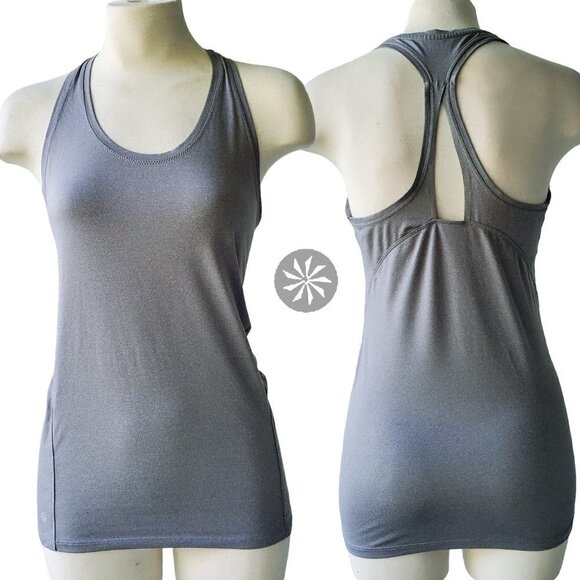Athleta Limitless Keyhole Tank Top Gray Size XS - Picture 1 of 9